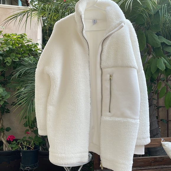 Varley Fleece Long Jacket - Picture 3 of 12